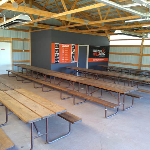 Inside of Picnic Shelter