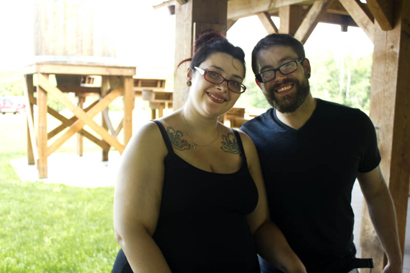 Guests Panning at Prospector Creek